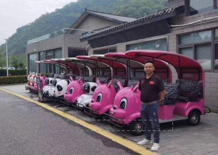 南京慕燕濱江景區卡通電動自駕車(chē)投放(fàng)
